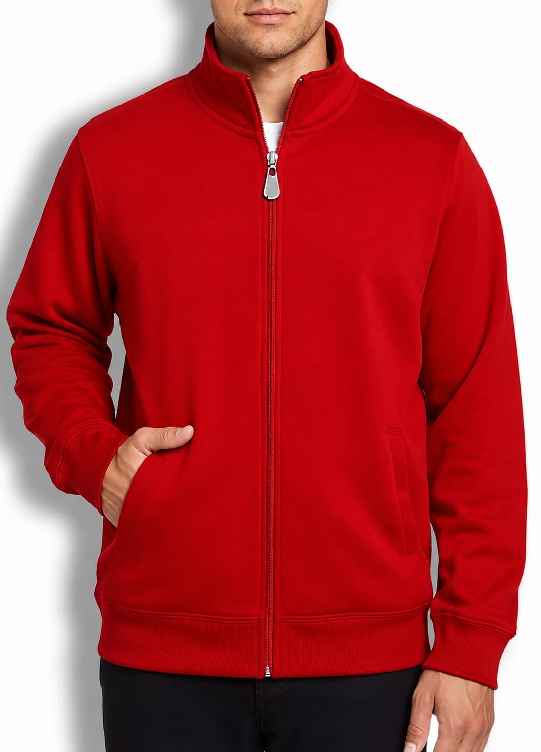 Red Sweat Jacket