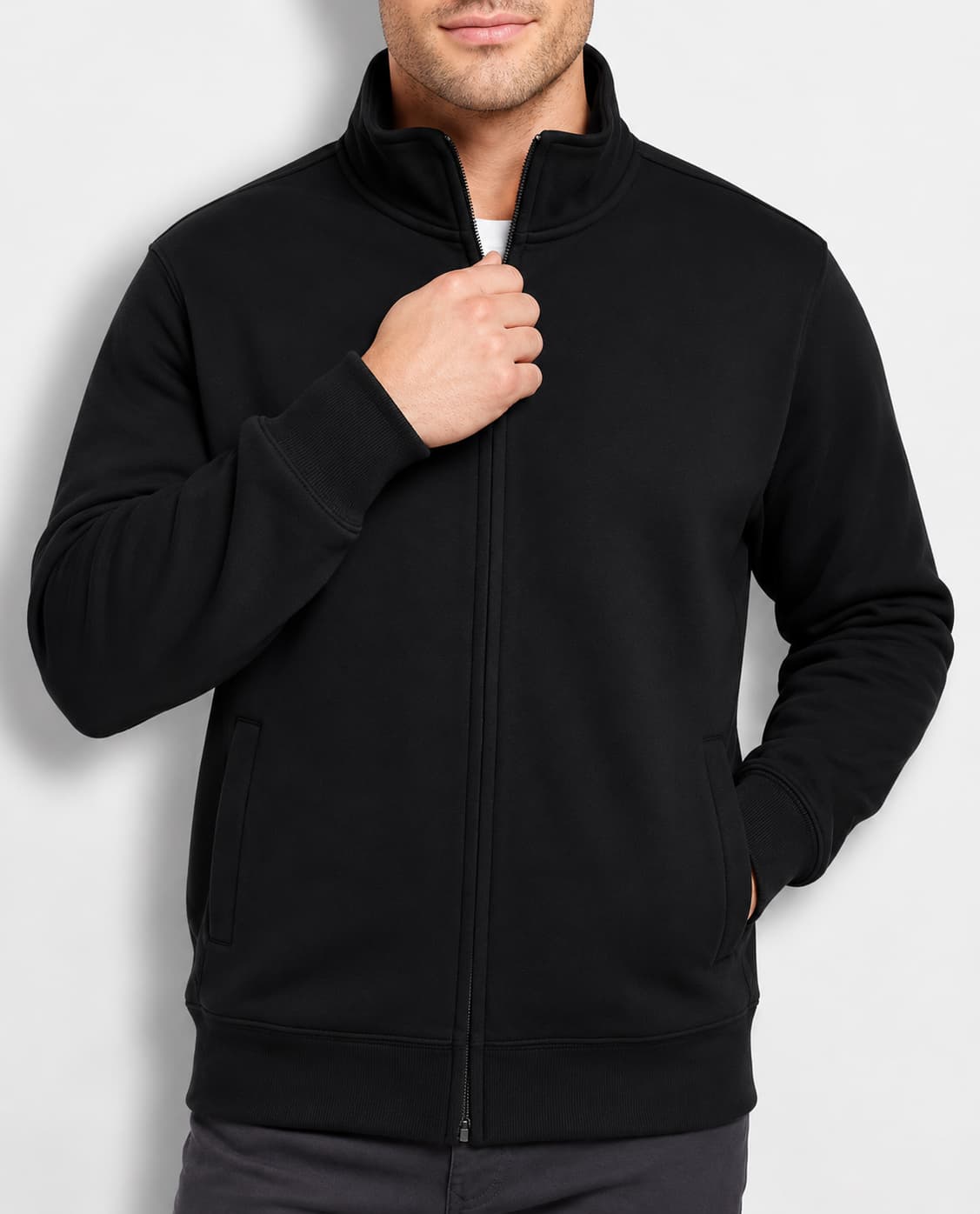 Black Sweat Jacket