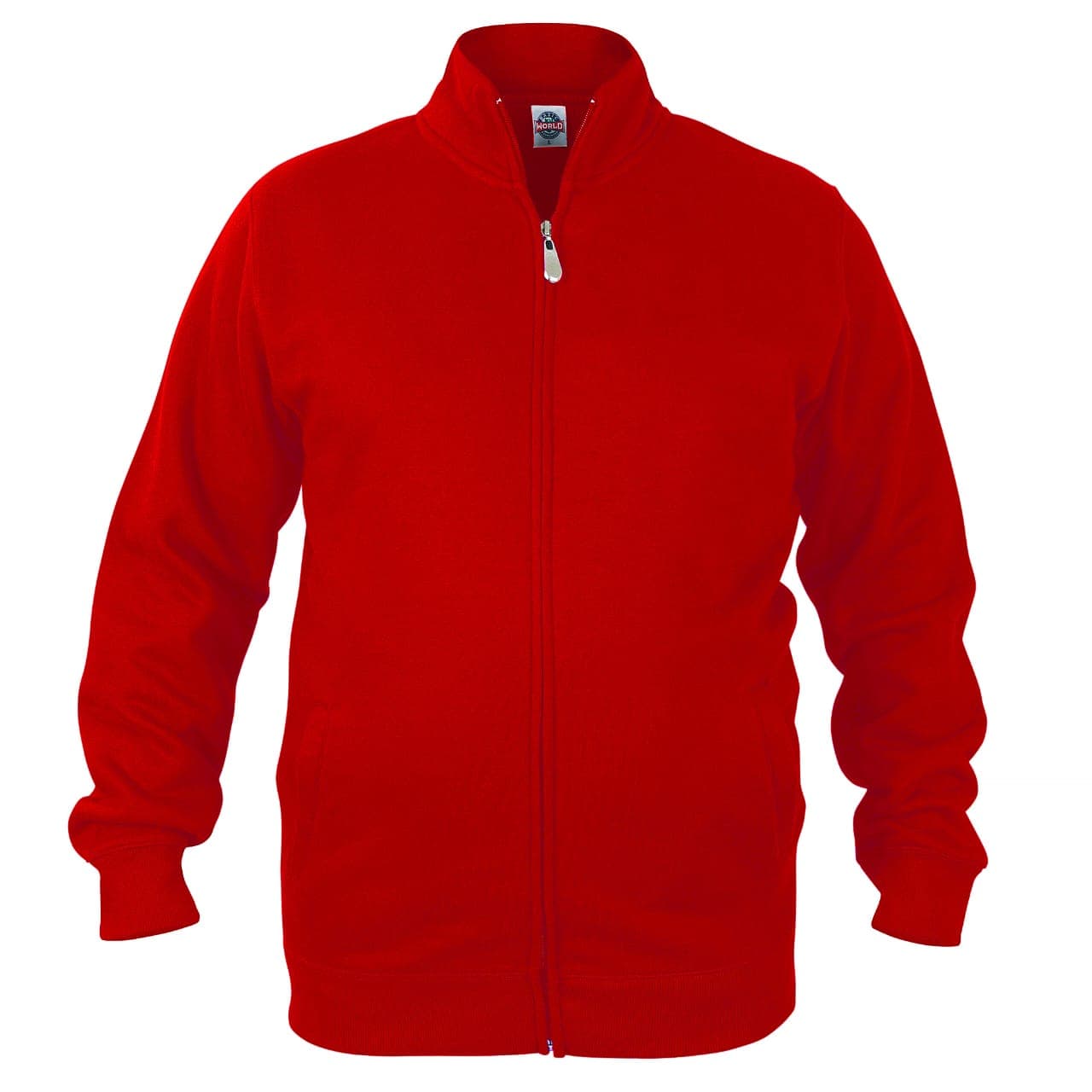 Red Sweat Jacket - alternate view
