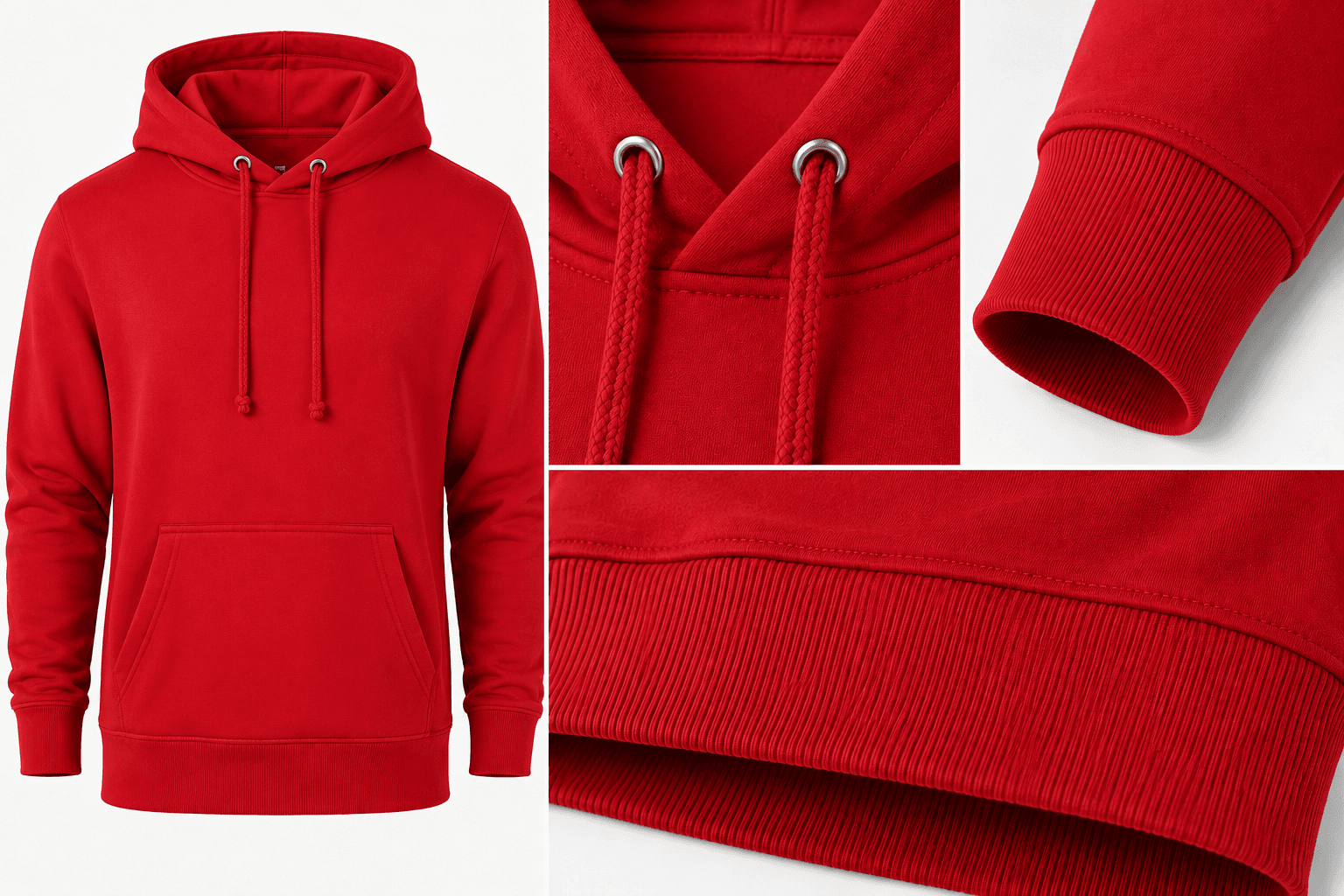 Red Pullover Hoodie