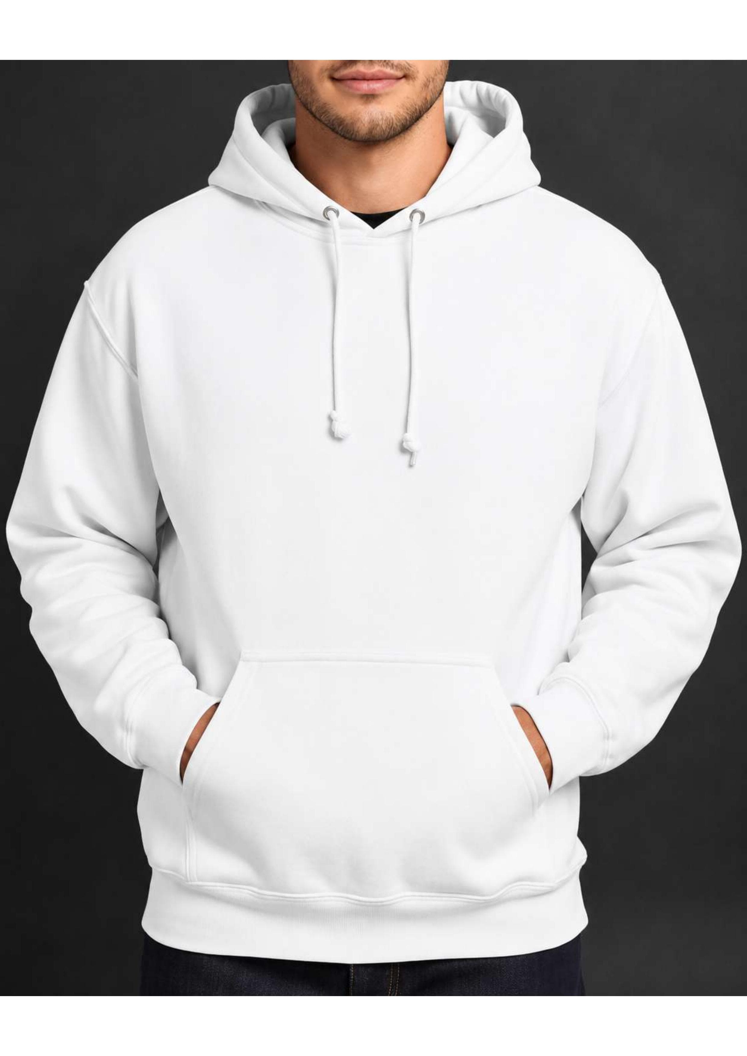 White Pullover Hoodie